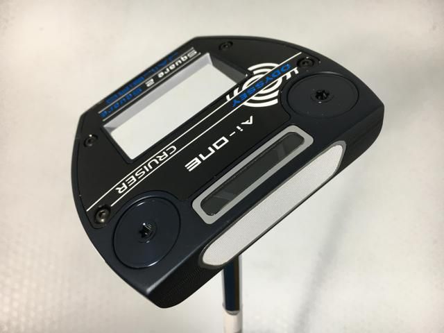 返品OK 【中古ゴルフクラブ】【超美品】オデッセイ Ai-ONE SQUARE 2 SQUARE (スクエア2スクエア) CRUISER JAILBIRD パター 2025 STROKE LAB(ストローク ラボ) 140 シャフト パター