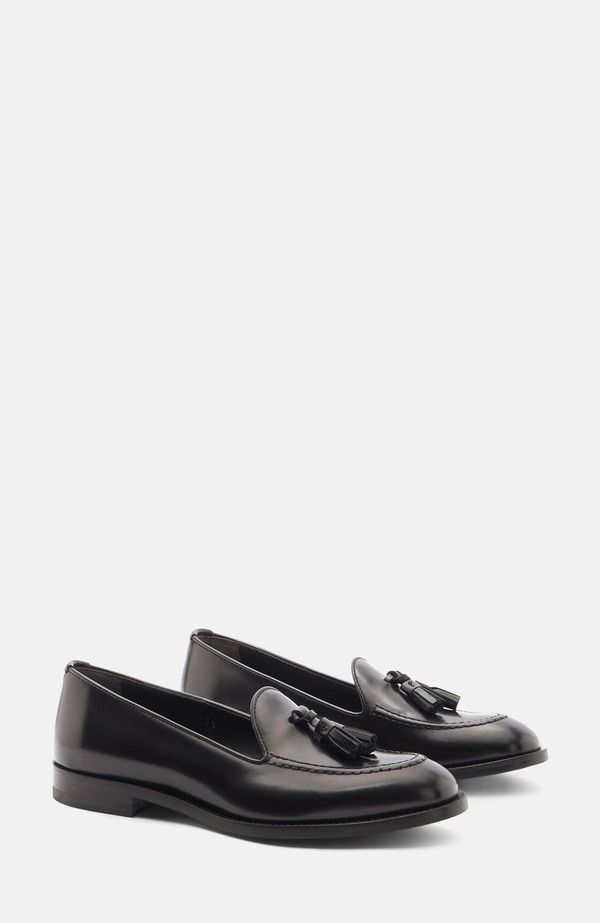 スカロッソ レディース シューズ スリッポン・ローファー SCAROSSO Sienna Loafers Brown Brushed Calf ブラウン