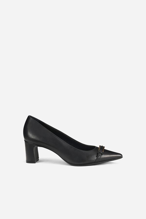 エージーエル レディース シューズ パンプス キャップ AGL Didi Cap Toe Pump Black ブラック