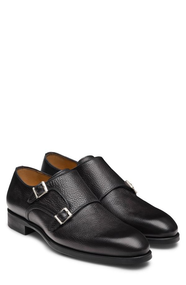 マグナーニ メンズ シューズ モンク Magnanni Minorca Plain Toe Monk