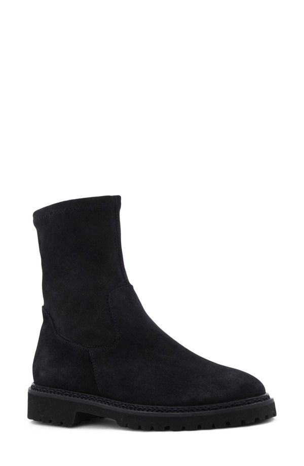 アクアタリア レディース シューズ ブーツ・レインブーツ スエード Aquatalia Maryann Weatherproof Suede Bootie Black Suede ブラック