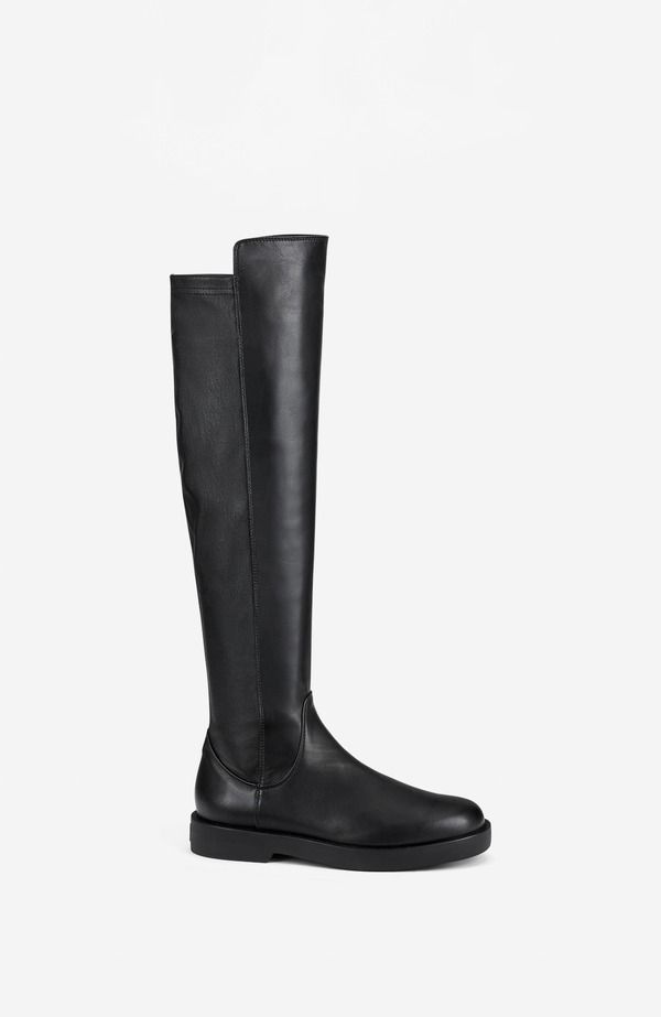 エージーエル レディース シューズ ブーツ・レインブーツ AGL Andrea Stretch Boot Black ブラック