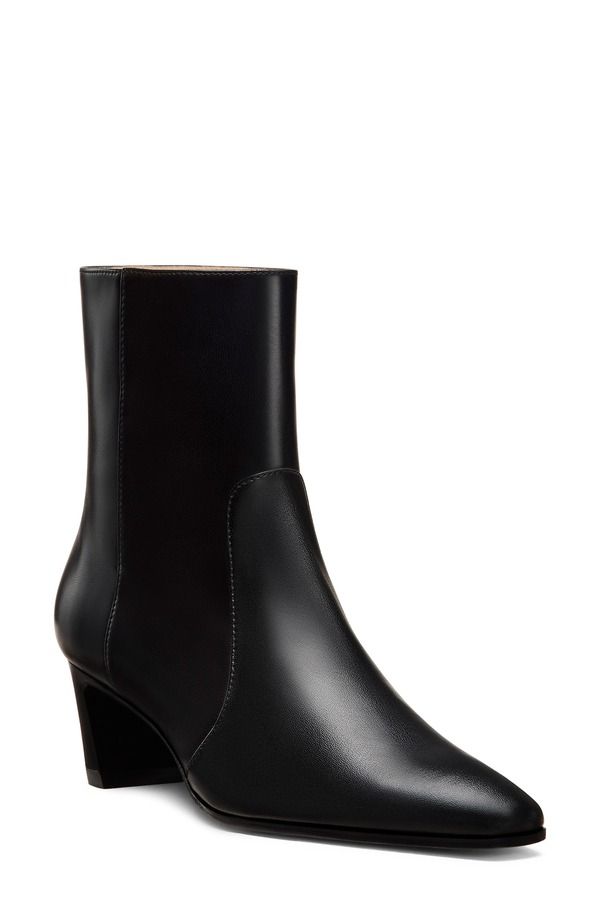 スチュアート ワイツマン レディース シューズ ブーツ・レインブーツ Stuart Weitzman Stassi Zip Bootie 50 Black ブラック