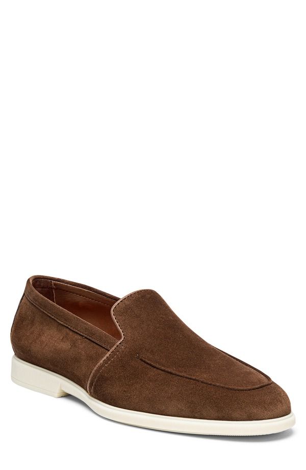 サントーニ メンズ シューズ スリッポン・ローファー Santoni Malibu Loafer BrownM21 ブラウン