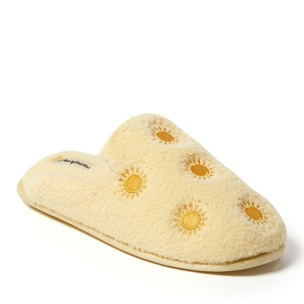 ディアフォームズ レディース シューズ サンダル DEARFOAMS Teddy Tab Scuff Slipper Honey Blossom