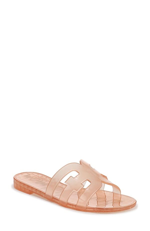 サムエデルマン レディース シューズ サンダル Sam Edelman Bay Jelly Slide Sandal Blush ブラッシュ
