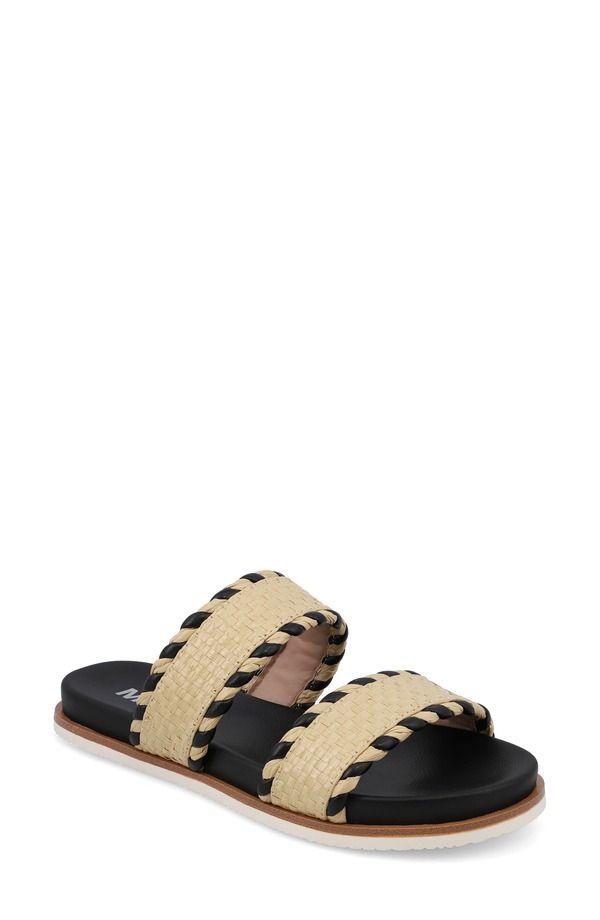 ミア レディース シューズ サンダル MIA Vella TwoStrap Sandal Natural Brown ブラウン