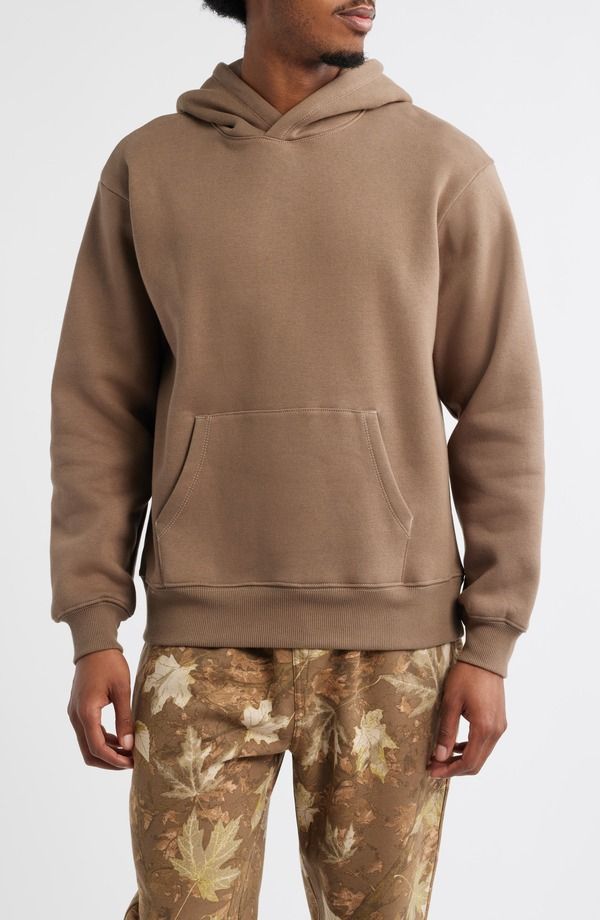 ビーピー メンズ アウター パーカー・スウェット フリース BP Fleece Hoodie Brown Shiitake ブラウン 8,980円