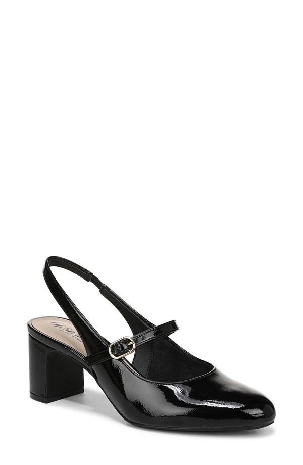 ライフストライド レディース シューズ ヒール LifeStride Trust Slingback Pump Black ブラック