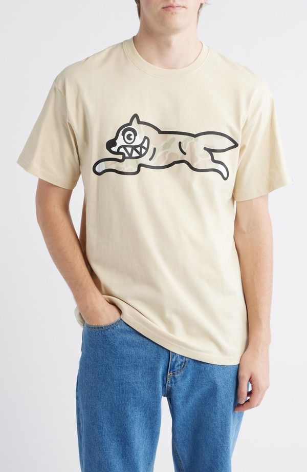 アイスクリーム メンズ トップス Tシャツ グラフィック ICECREAM Fatigue Graphic TShirt Fog
