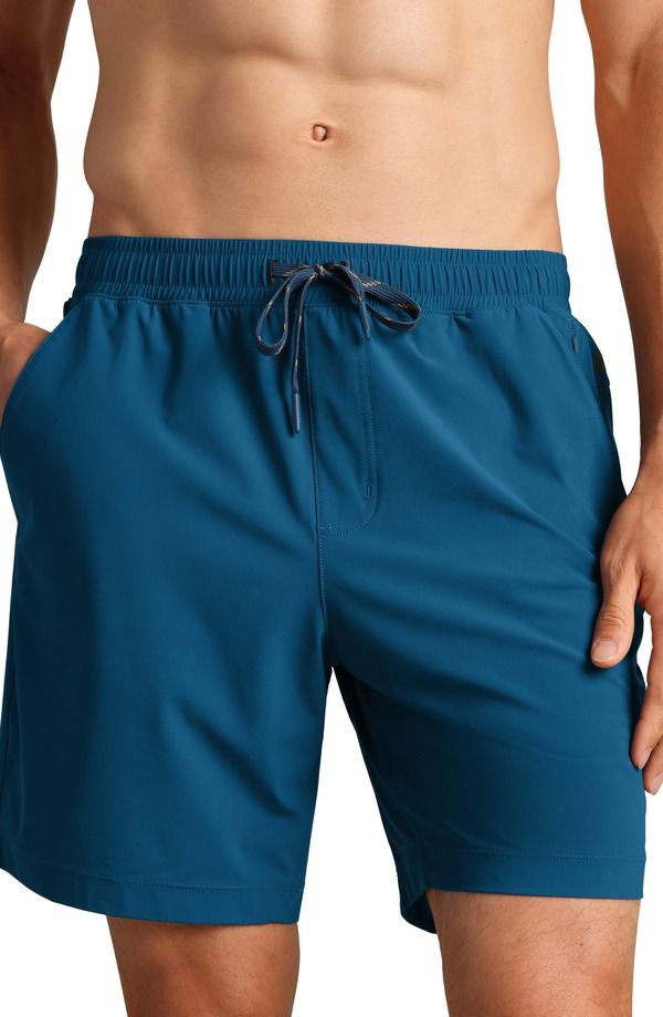 ローヌ メンズ ボトムス ハーフパンツ・ショーツ ショートパンツ Rhone Pursuit 7Inch Unlined Training Shorts Cape Blue ブルー