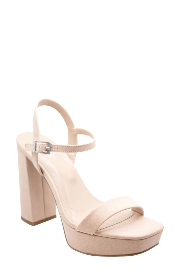 チャールズ・デイビッド レディース シューズ ヒール プラットフォーム サンダル Charles by Charles David Izzy Platform Sandal BeigeMs ベージュ