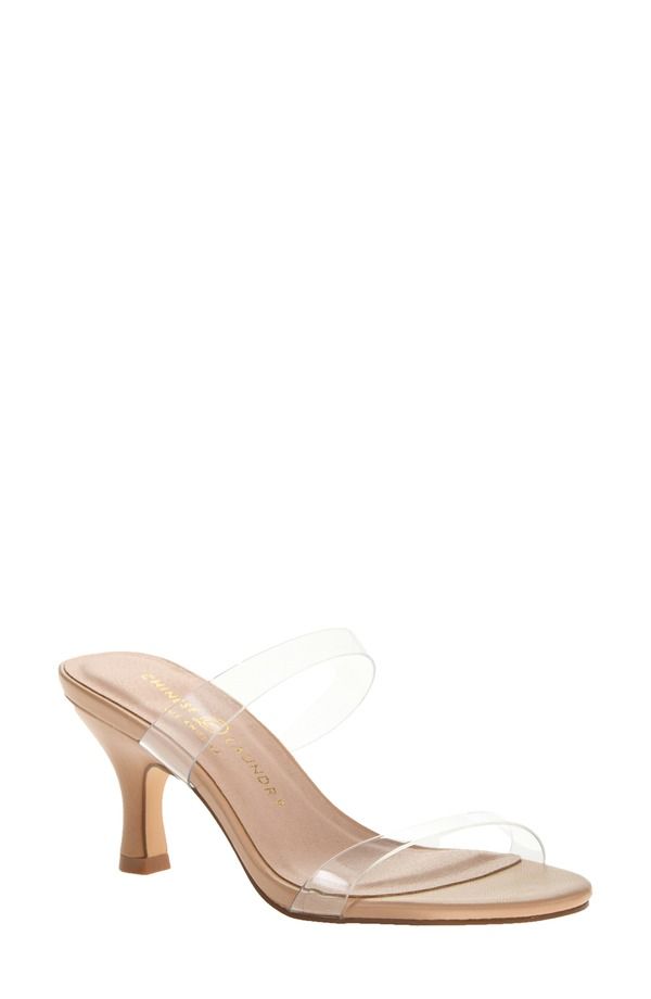 チャイニーズランドリー レディース シューズ ヒール サンダル Chinese Laundryamila Slide Sandal Clear