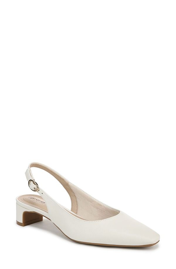 ライフストライド レディース シューズ ヒール LifeStride Lorena Slingback Pump White ホワイト