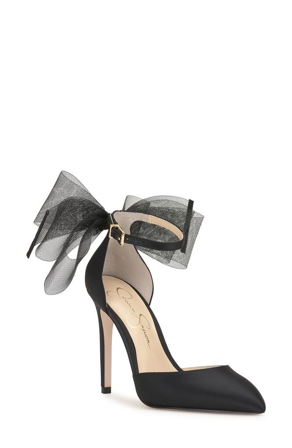 ジェシカシンプソン レディース シューズ ヒール アンクル Jessica Simpson Phindies Ankle Strapointed Toe Pump Black ブラック