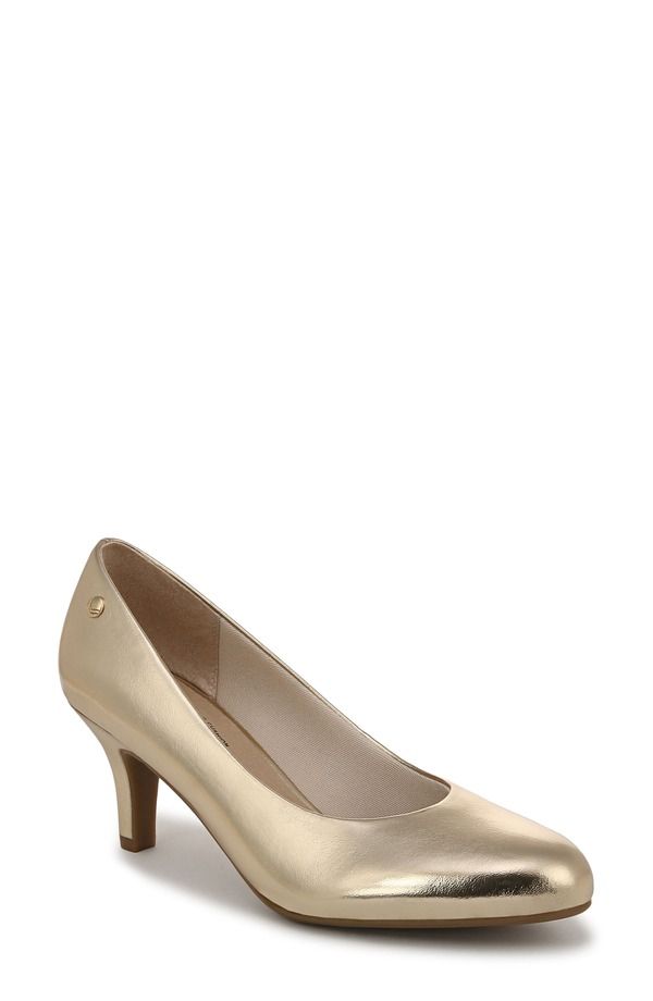 ライフストライド レディース シューズ ヒール LifeStride Parigi Pump Gold ゴールド 14,415円