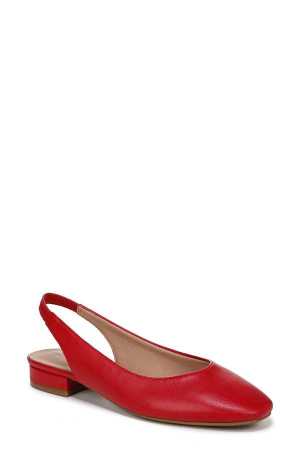 ライフストライド レディース シューズ パンプス LifeStride Claire Slingback Flat Red レッド