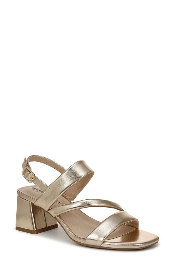 ライフストライド レディース シューズ ヒール サンダル LifeStride Celia Sandal Gold ゴールド