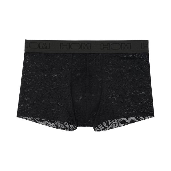 ホム メンズ アンダーウェア ボクサーパンツ レース HOM Free Cut Lace Trunk Black ブラック