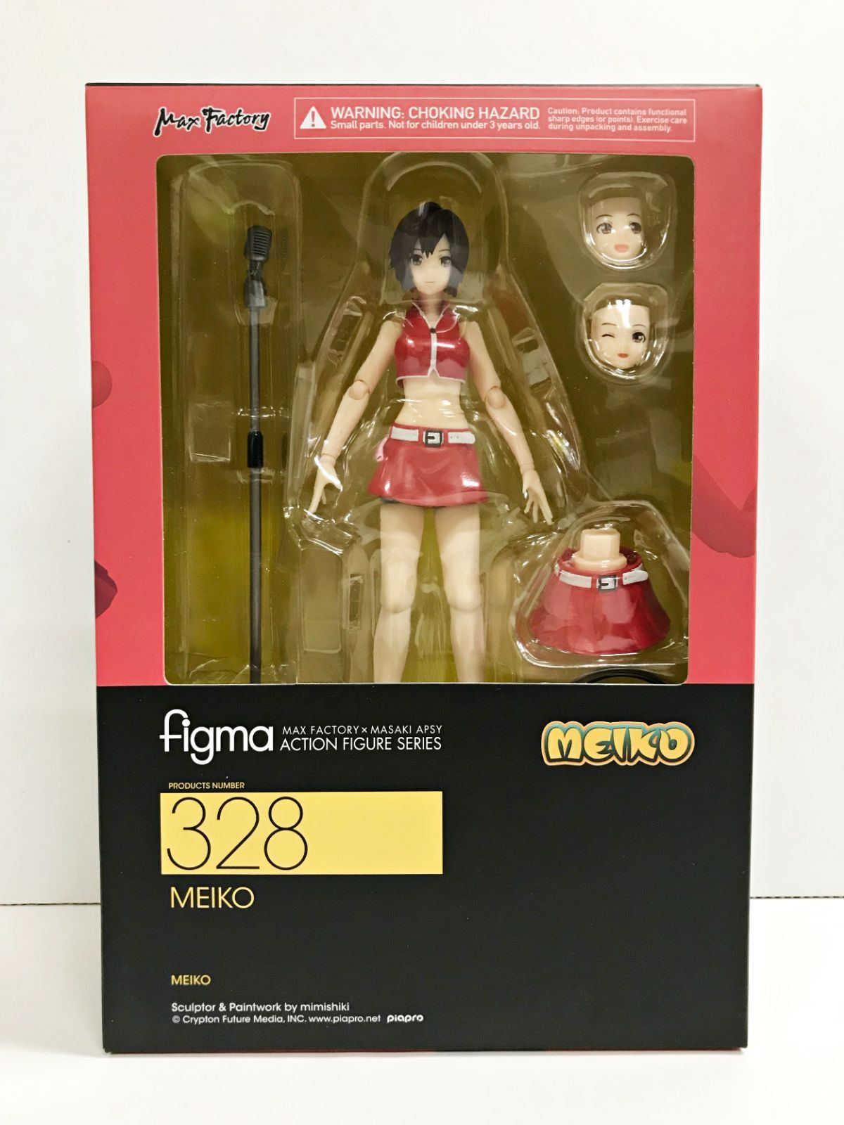 27.【開封】figma MEIKO 328 ボーカロイド【併売品】▲