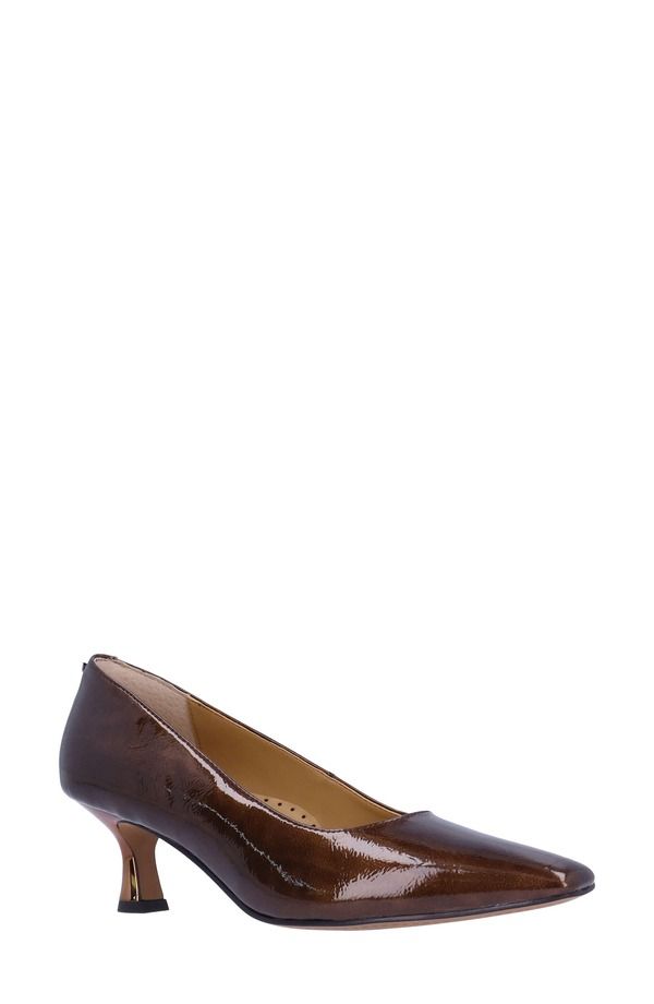 ジェイレニー レディース シューズ ヒール J Renellsey Kitten Heel Pump Bronze