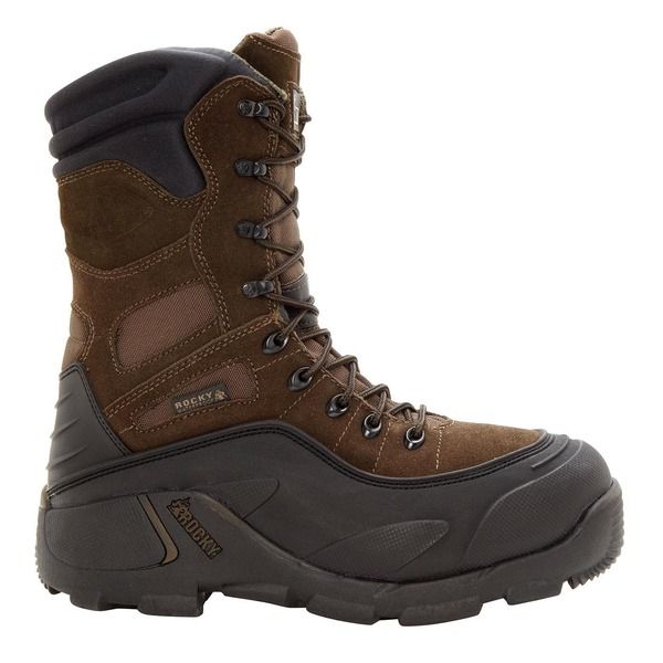 ロッキー メンズ シューズ ブーツ・レインブーツ Rocky Waterproof Padded 1200G Boot Brown ブラウン