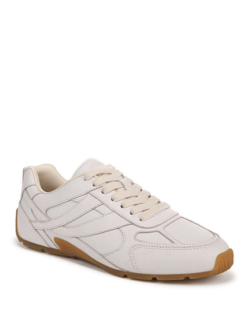 ヴィンス レディース シューズ スニーカー Vince Womens Mojave Trainer Sneakersabbia White Leather ホワイト