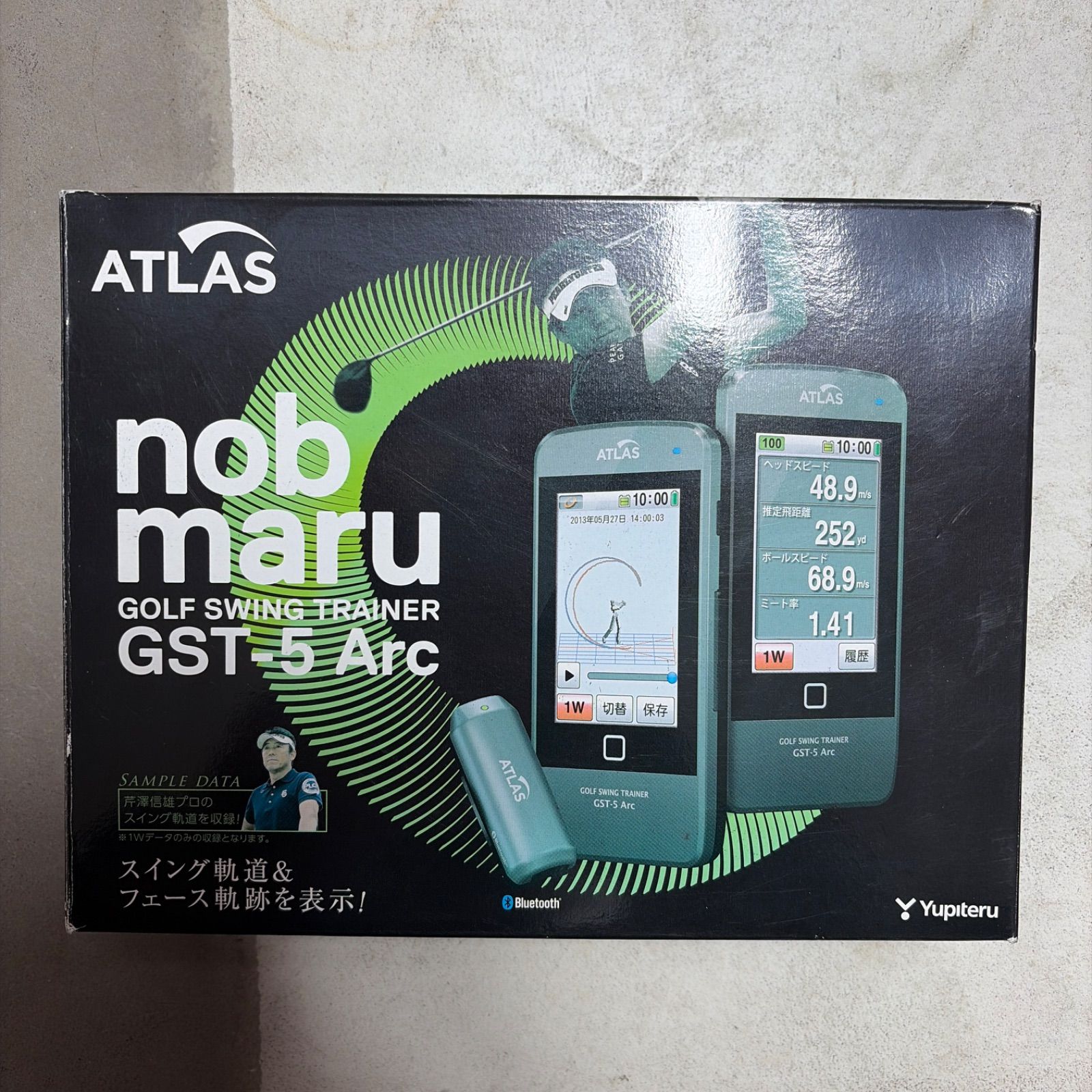 Yupiteru ATLAS GST-5 Arc ゴルフ スイングトレーナー nobmaru - メルカリ
