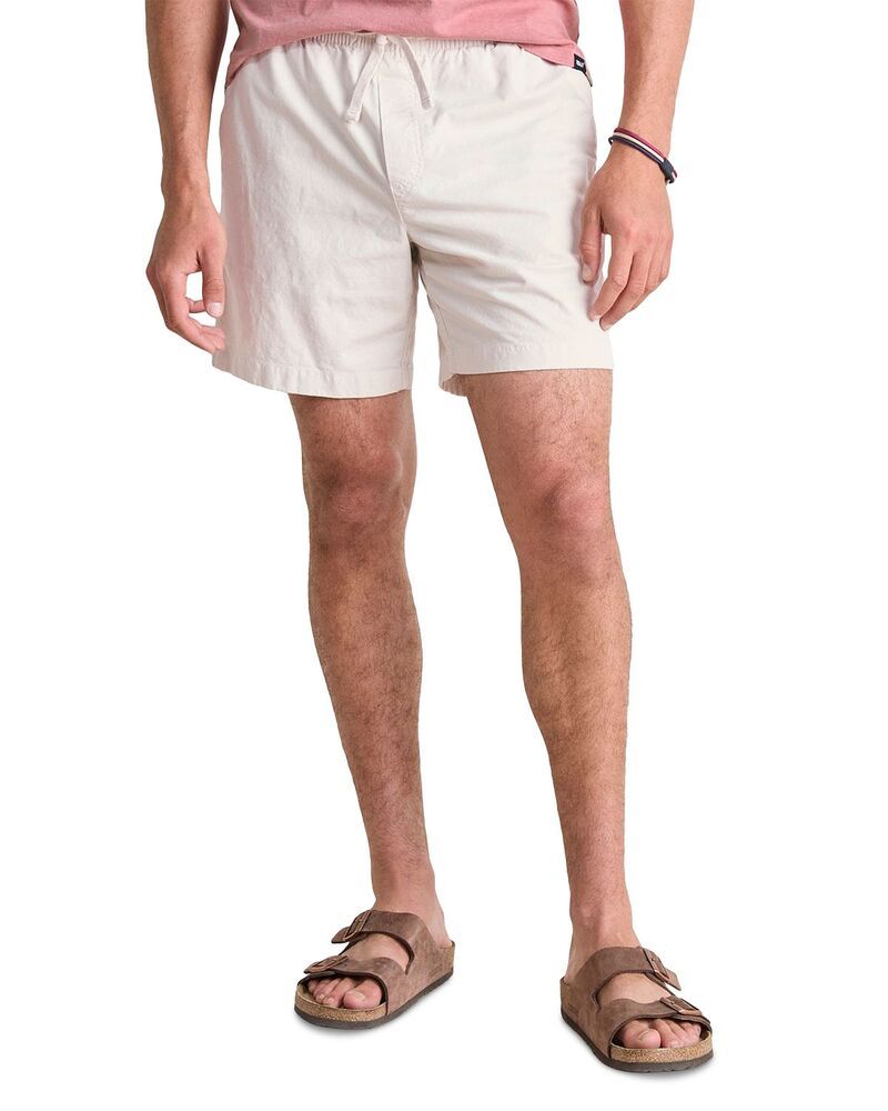 ヴァインヤードヴァインズ メンズ ボトムス ハーフパンツ・ショーツ ショートパンツ Vineyard Vines 7 Surfside Pull On Shorts White Beach ホワイト