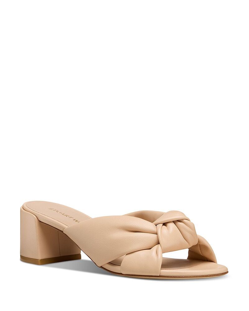 スチュアート ワイツマン レディース シューズ サンダル ヒール Stuart Weitzman Womensoplaya 50 Block Heel Sandals Barely Beige ベージュ