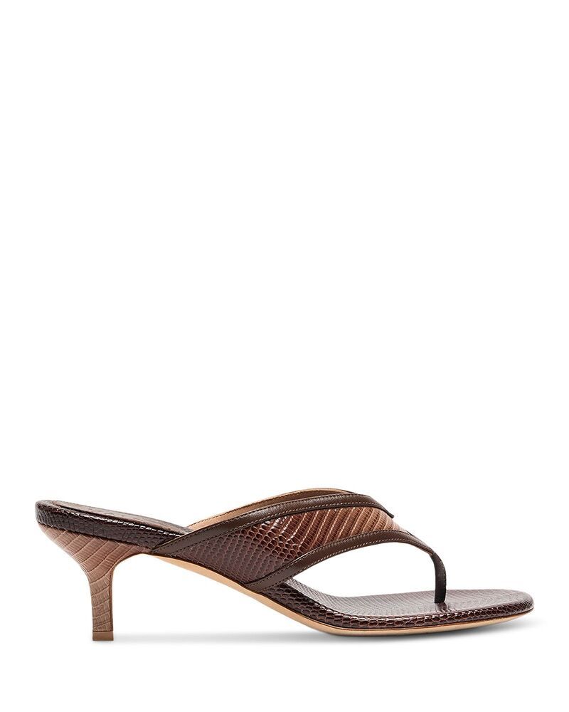 マローンスリアーズ レディース シューズ サンダル Malone Souliers Womens Koko 455 Thong Sandals TaupeTaupe トープ