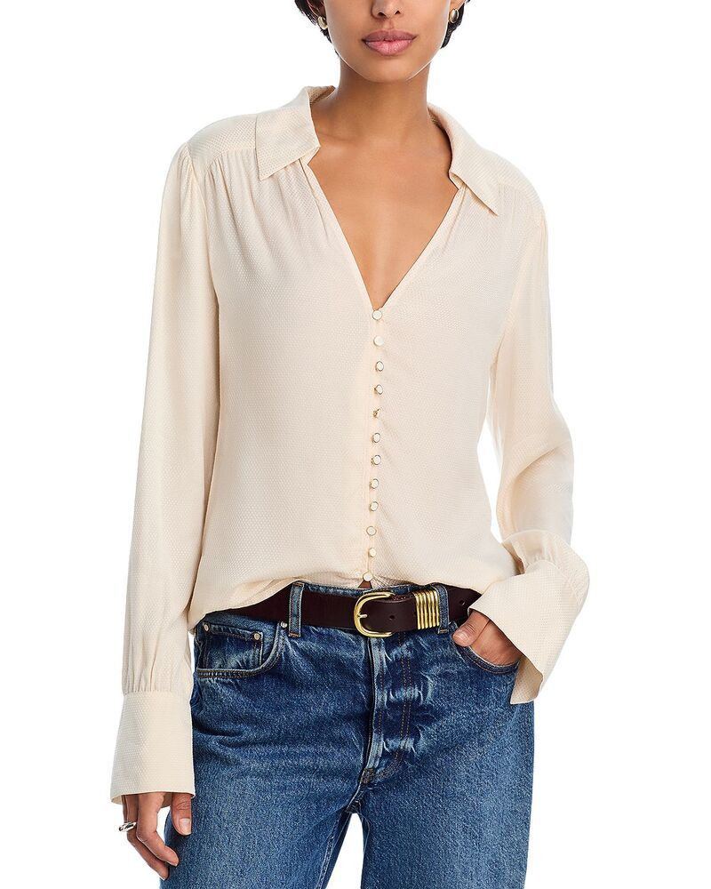 ペイジ レディース トップス シャツ PAIGE Camu Shirt Antique White ホワイト