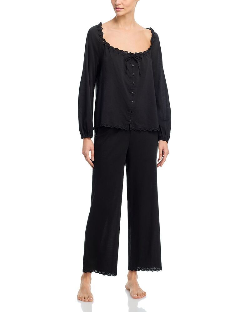 リフォーメーション レディース アウター パーカー・スウェット Reformation Paloma Pajama Set Black ブラック