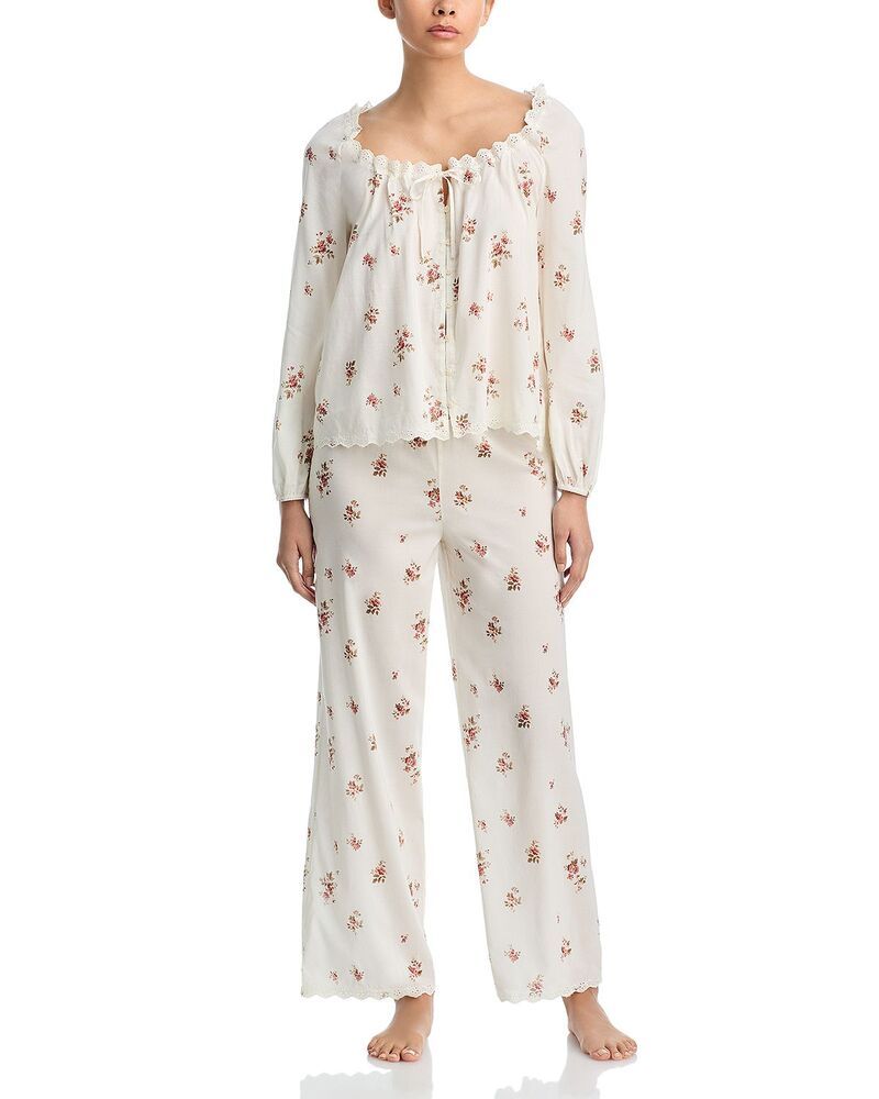 リフォーメーション レディース アウター パーカー・スウェット Reformation Paloma Pajama Set Maven アイボリー