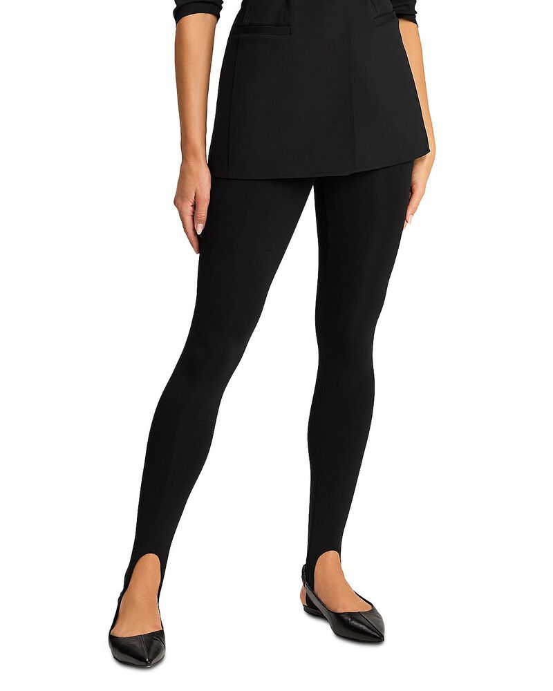 コマンドー レディース ボトムス レギンス Commando Neoprene Stirrup Leggings Black ブラック