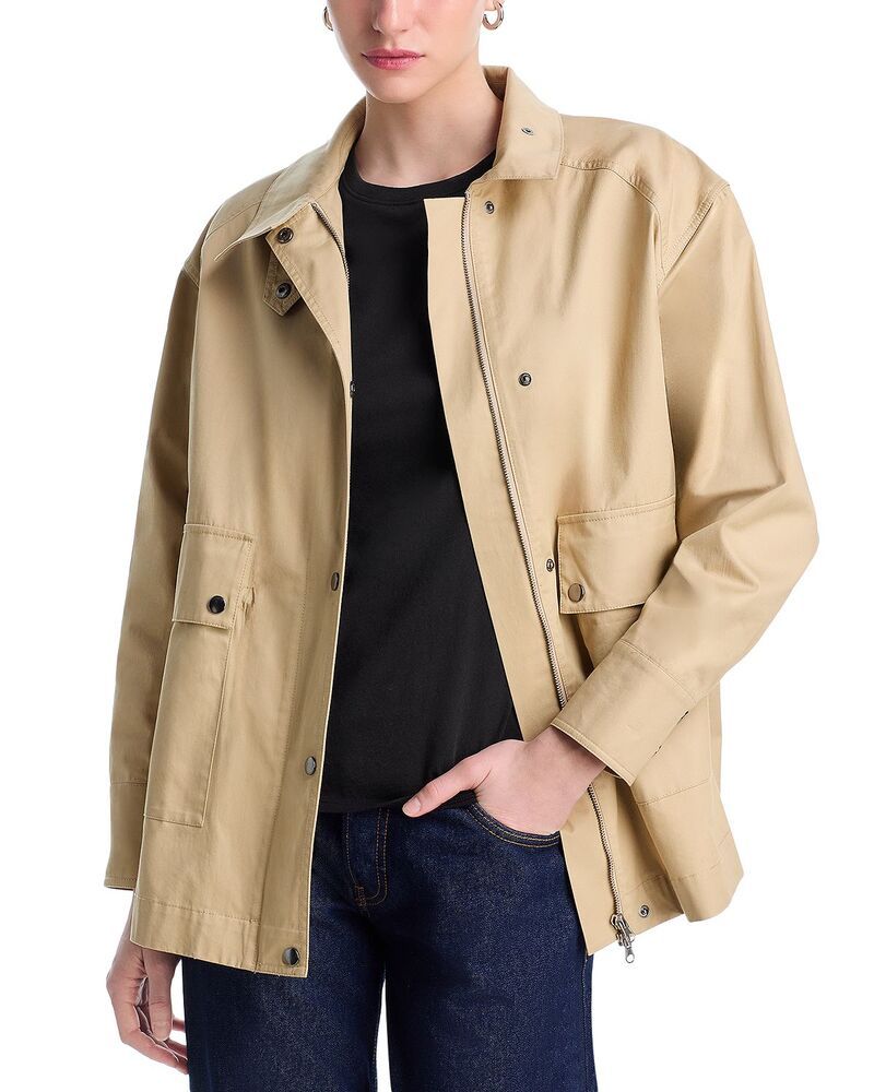 アンソニー・トーマス・メリロー レディース アウター ジャケット・ブルゾン コットン ATM Cotton Twill Utility Jacket Macadamia