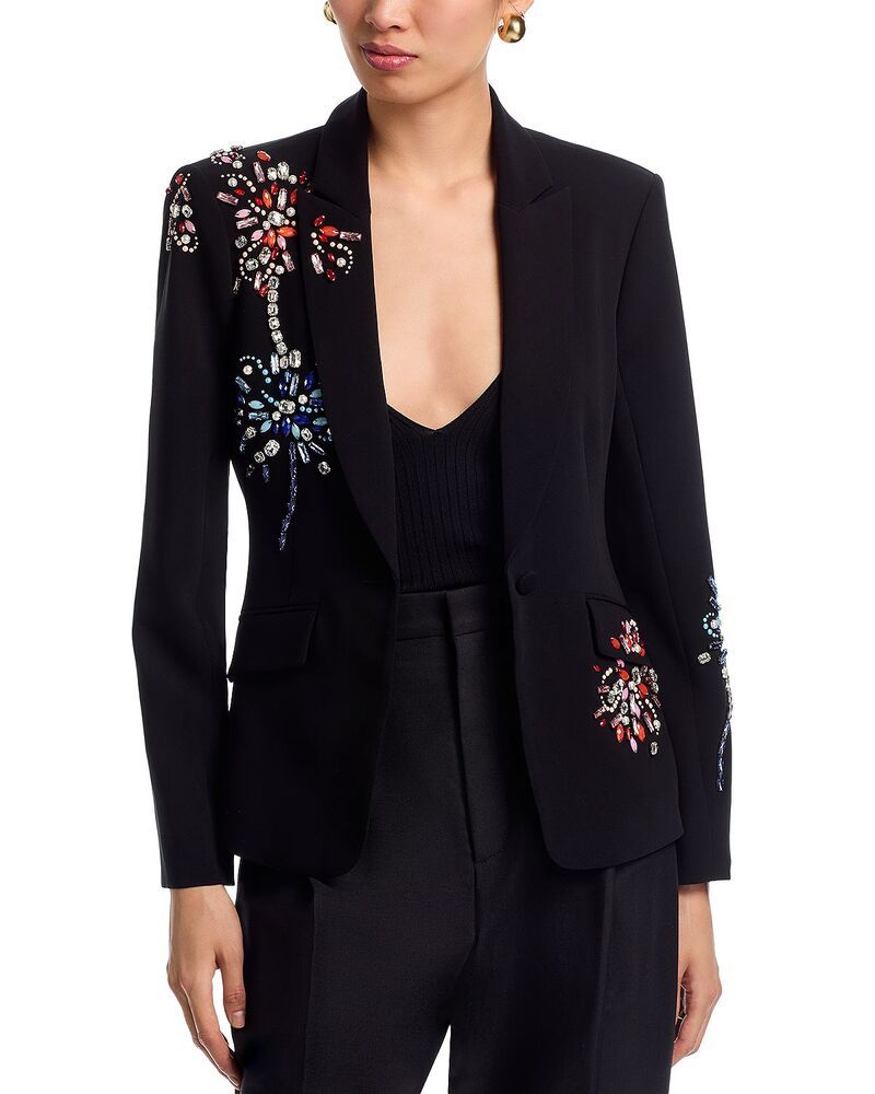 サンク セプト レディース アウター ジャケット・ブルゾン Cinq Septwilight Sparkendall Jacket Black ブラック