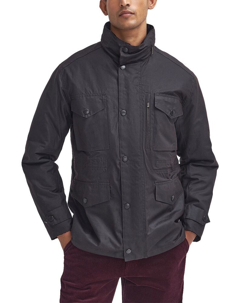 バブアー メンズ アウター ジャケット・ブルゾン コットン Barbour Sapper Waxed Cotton Jacket Rustic Classic