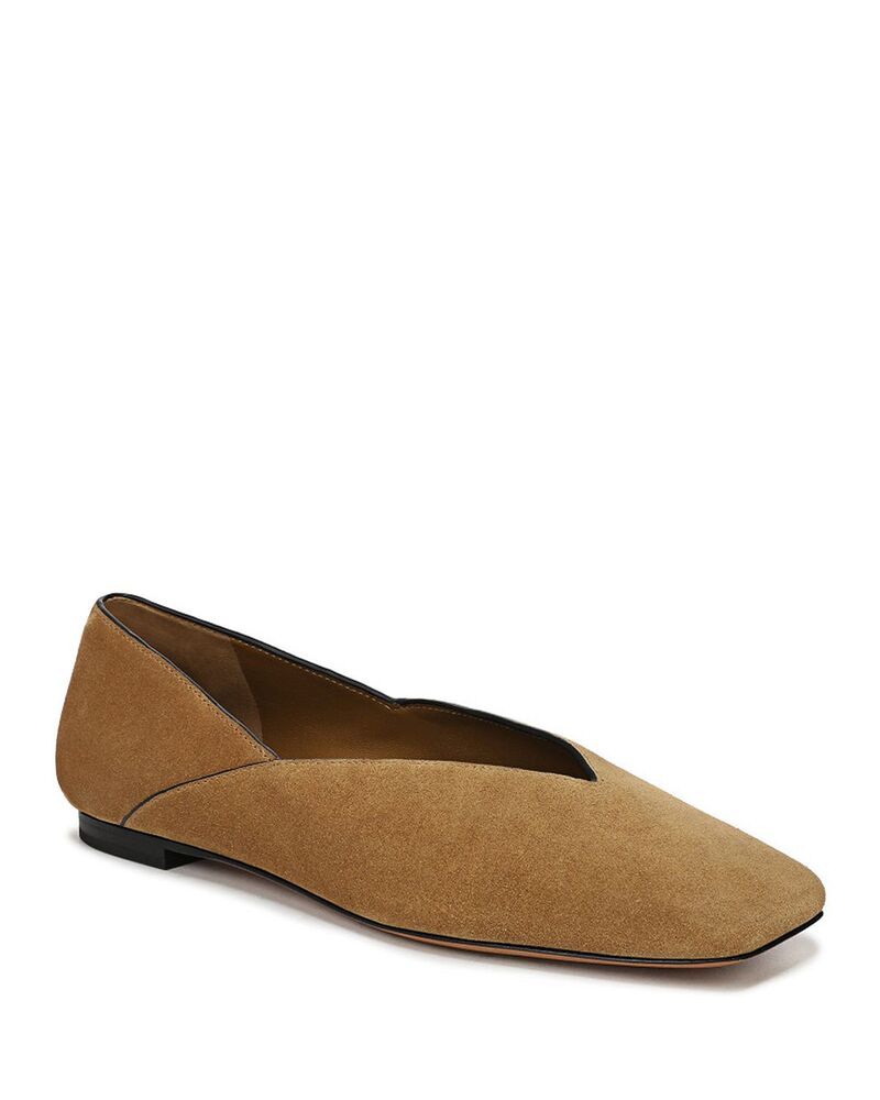 ヴィンス レディース シューズ パンプス Vince Womens Carmen Flats Honey Brown ブラウン