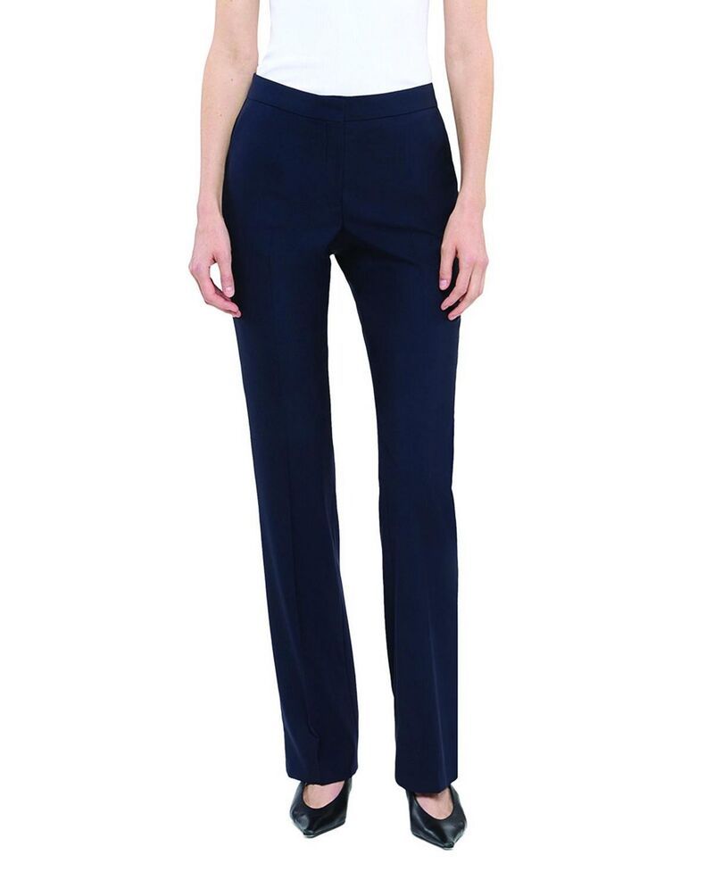 アナザー トゥモロー レディース ボトムス カジュアルパンツ Another Tomorrow Classic Trouser Navy ネイビー