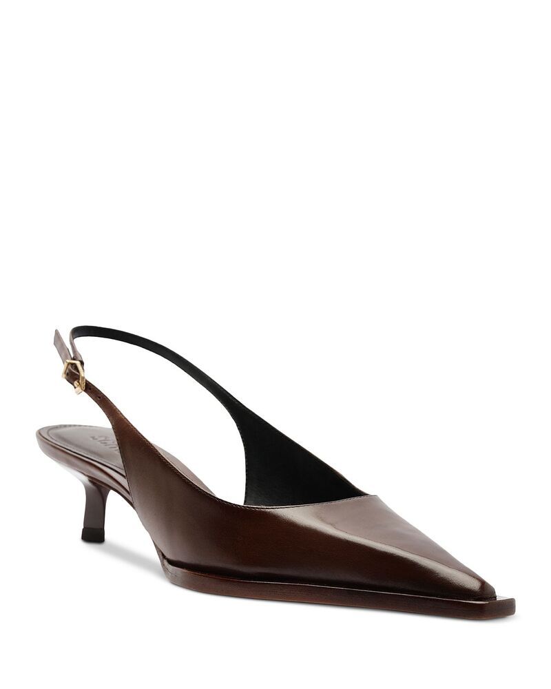 シュッツ レディース シューズ パンプス SCHUTZ Womens Daria Slingback Pumps Root Brown ブラウン