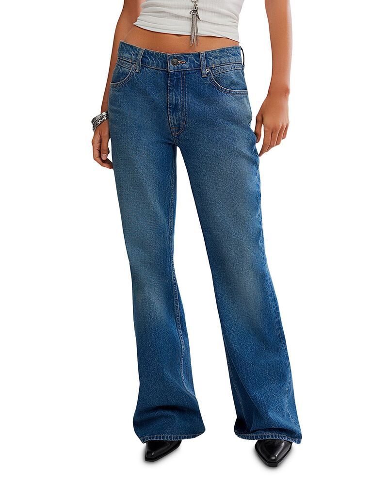 フリーピープル レディース ボトムス デニムパンツ ジーンズ Free People West Coast High Rise Flare Jeans in Humble