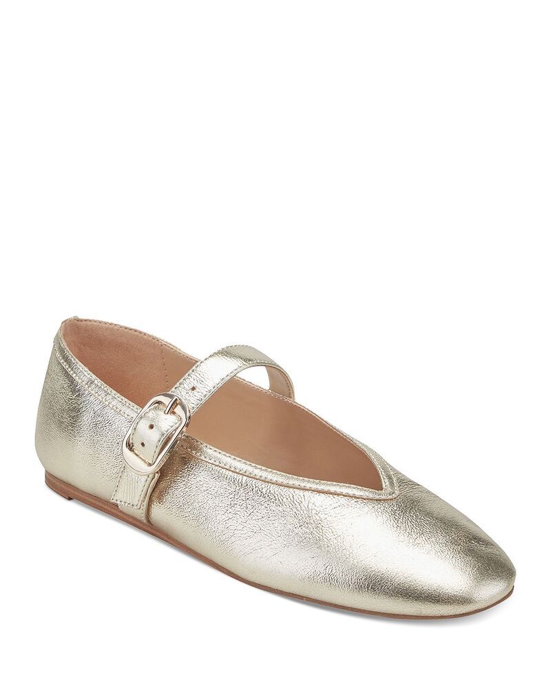 マーク・フィッシャー レディース シューズ パンプス Marc Fisher LTD Womens Godea Flats Gold 710 ゴールド