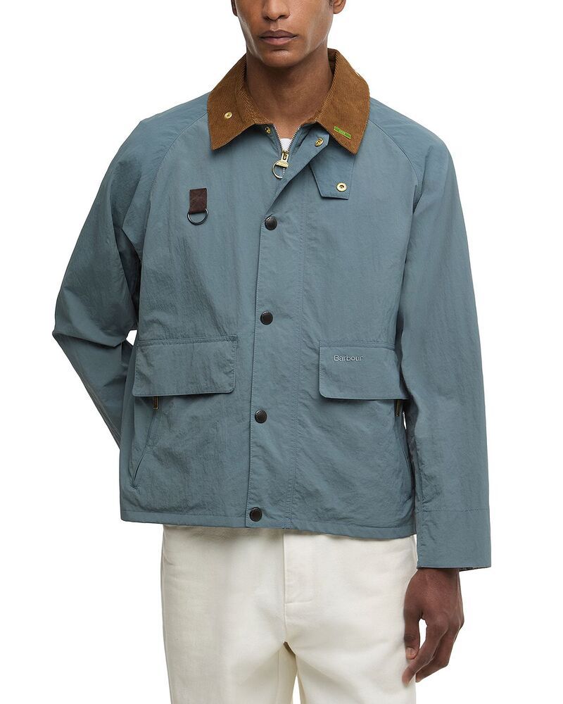 バブアー メンズ アウター ジャケット・ブルゾン Barbour Iconspey Jacket Blue Stone ブルー 50,880円