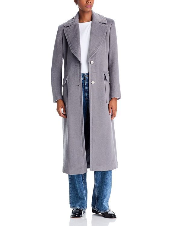 ベルナルド レディース アウター コート ウール Bernardo Classic tailored Wool Melton Coatitanium