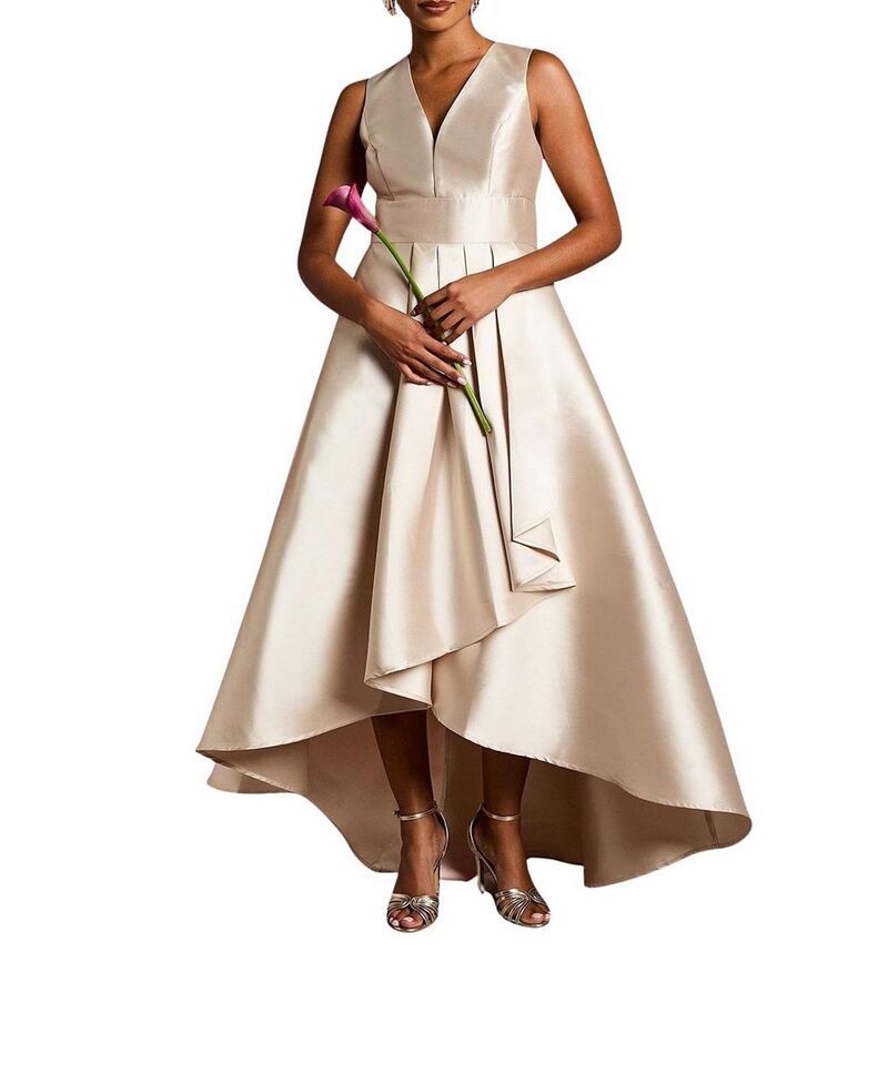 コースト レディース トップス ワンピース ノースリーブ マキシ Coast Sleeveless Plunge Waterfall Maxi Dress Champagne シャンパン
