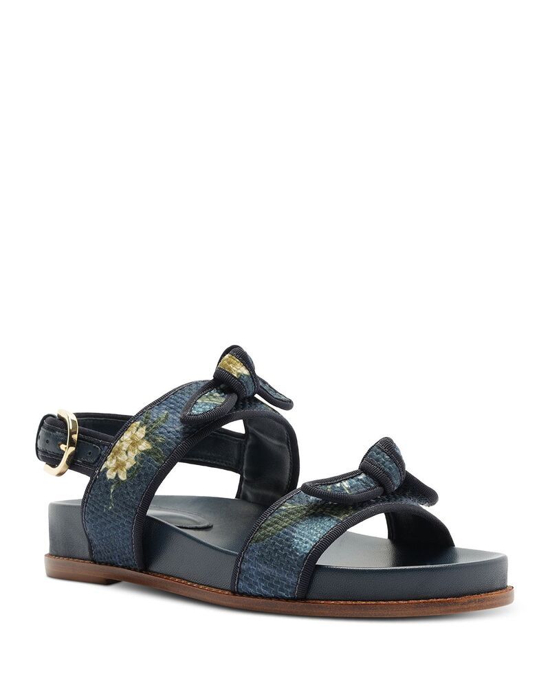 アレクサンドラバードマン レディース シューズ サンダル Alexandre Birman Womens Grossgrain Sandals Blue ブルー