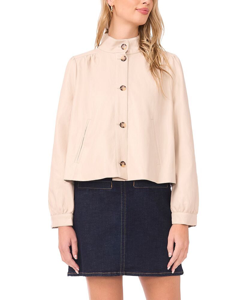 ヴィンスカムート レディース アウター ジャケット・ブルゾン VINCE CAMUTO Short Bubble Jacket Neutral