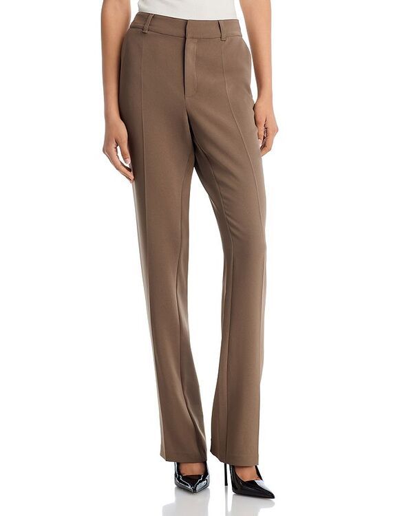 サンク セプト レディース ボトムス カジュアルパンツ ストレート Cinq Sept Kerry Slim Straight Leg Pants Taupe トープ