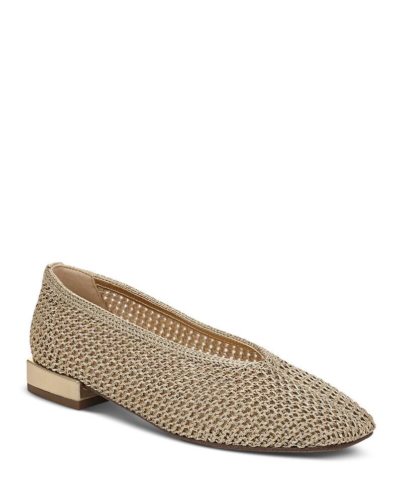 サムエデルマン レディース シューズ パンプス ニット Sam Edelman Womens Kasey Knit Ballet Flats Amber Gold アンバー